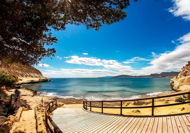 Cala El Invencible en San Juan de los Terreros