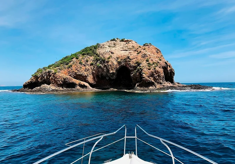 Isla de Terreros vista desde el mar